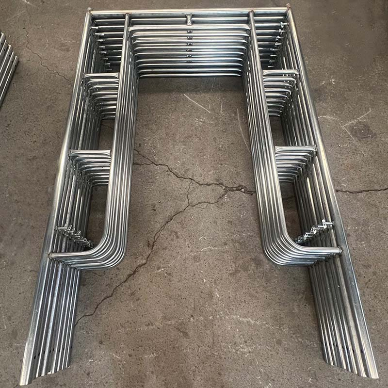 High Strength Q235 Steel Walk Through Frame Scaffolding for High Rise Building