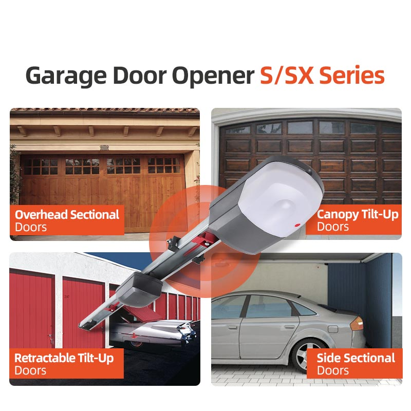 Noise Free Smart WiFi Garage Door Opener/ DC Motor Automatic Door Operator