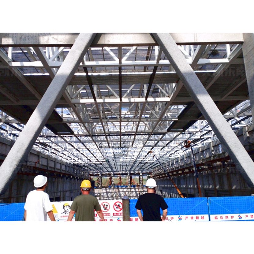 Affordable Q345b/Q460c Certified Steel Structure for Industrial Buildings