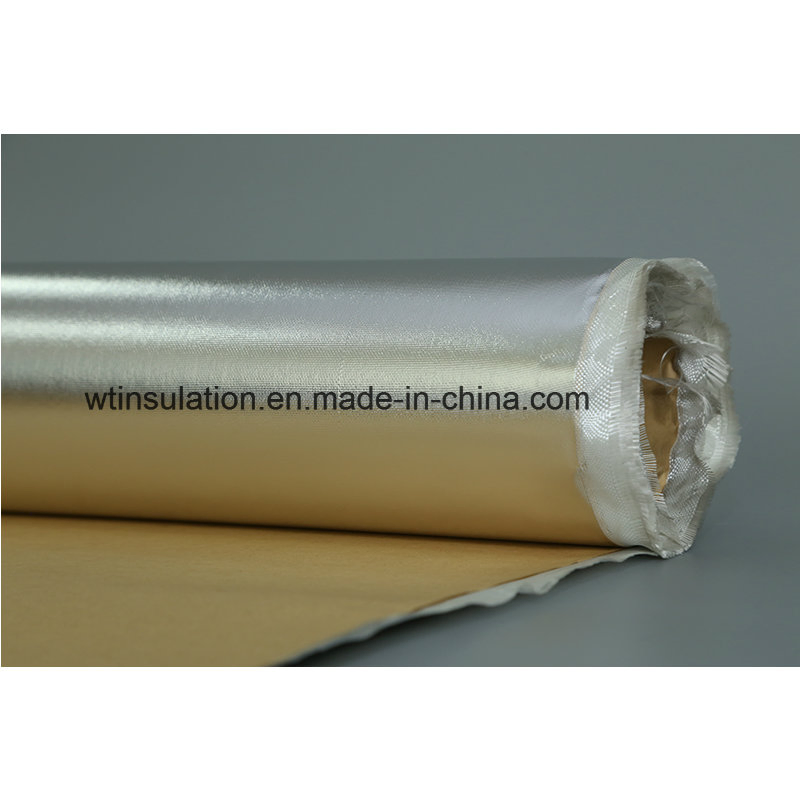 140g Fiberglass Reinforced Aluminum Foil Tape Self Adhesive Non-Flammable Fireproof