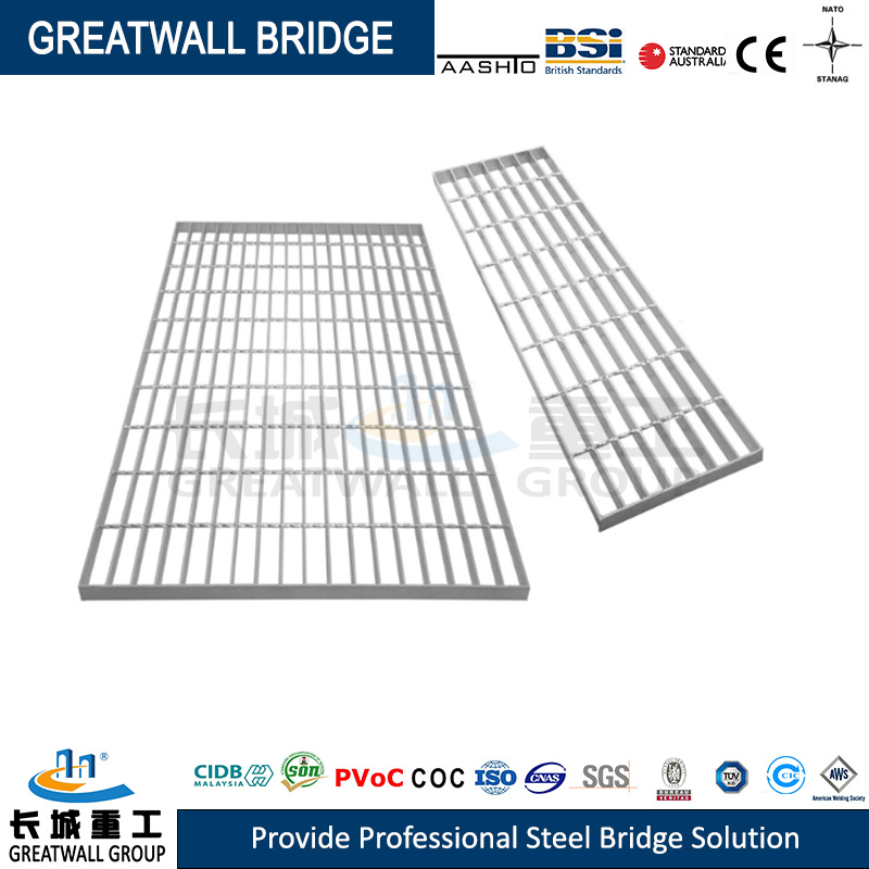China Factory Direct Sales Heavy Duty Road Steel Grating for Safety