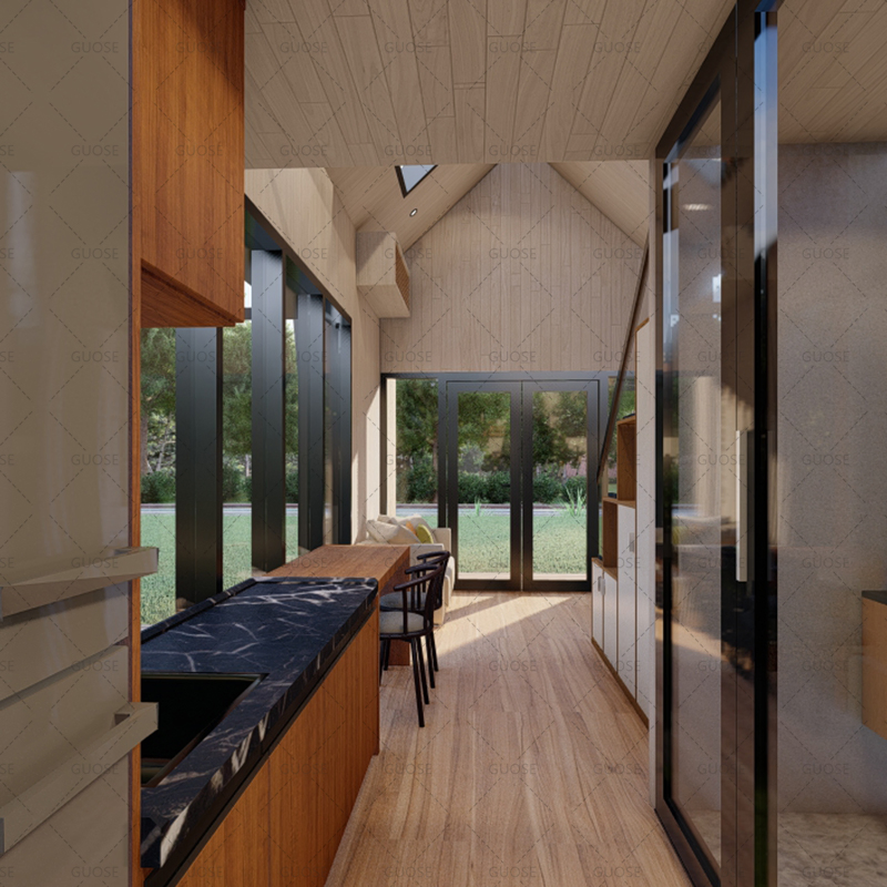 Custom 20FT Quick Assembly Prefabricated House Prefabricated House Price Office Living Portable Storage Triangle House Prefabricated House