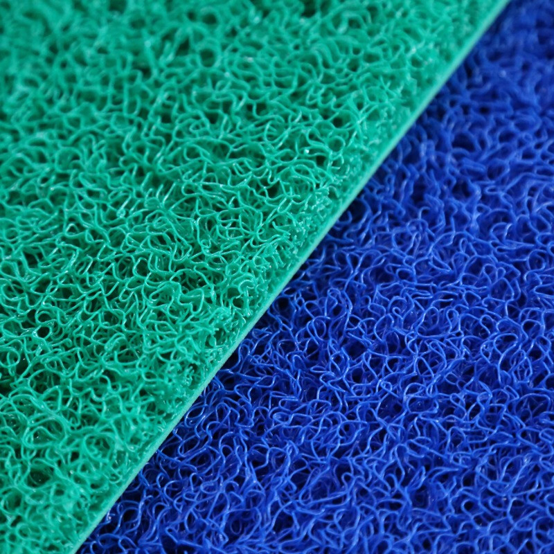 Wholesale Non Slip Cheap Price Private Home Polyester Textiles PVC Coil Set 3D Kitchen Door Hall Mats Kids Plastic Floor Mat