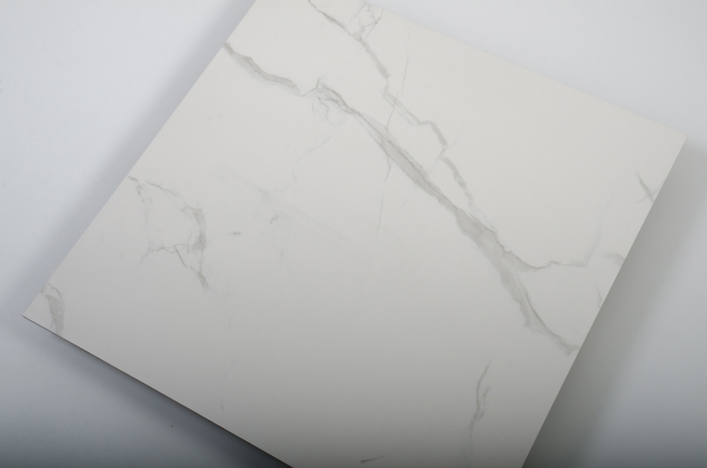 Плитка фарфоровая 600x600 мм мраморная глянцевая