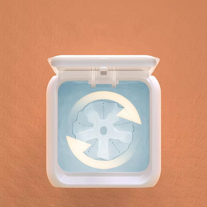 Professional Belly Washer Multi-Scene Use Available Dormitory Underwear and Socks Cleaning Portable Wireless Mini Washing Machine