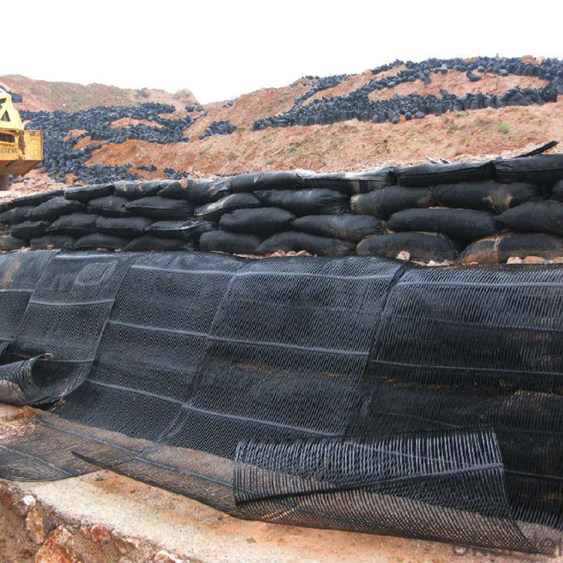 Flexible HDPE Geogrid for Parking Lot Pavement Reinforcement and Load Distribution
