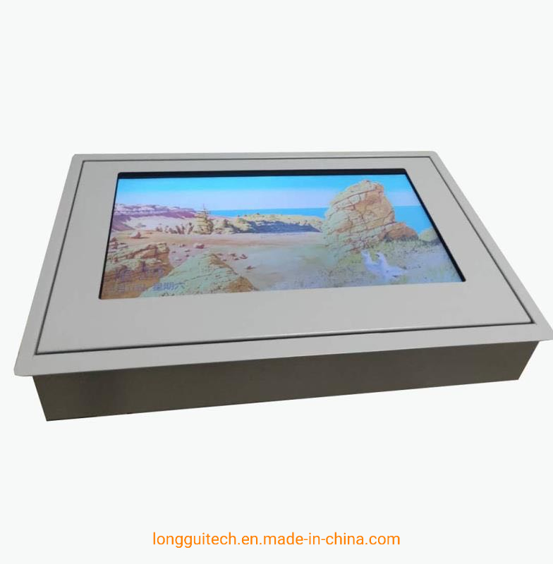 Versatile Manual Desktop Pop-up LCD Display Mounting Bracket