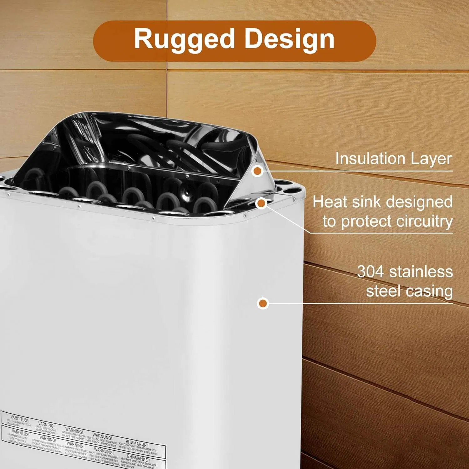 Паровой обогреватель для сауны Diooist 6 кВт