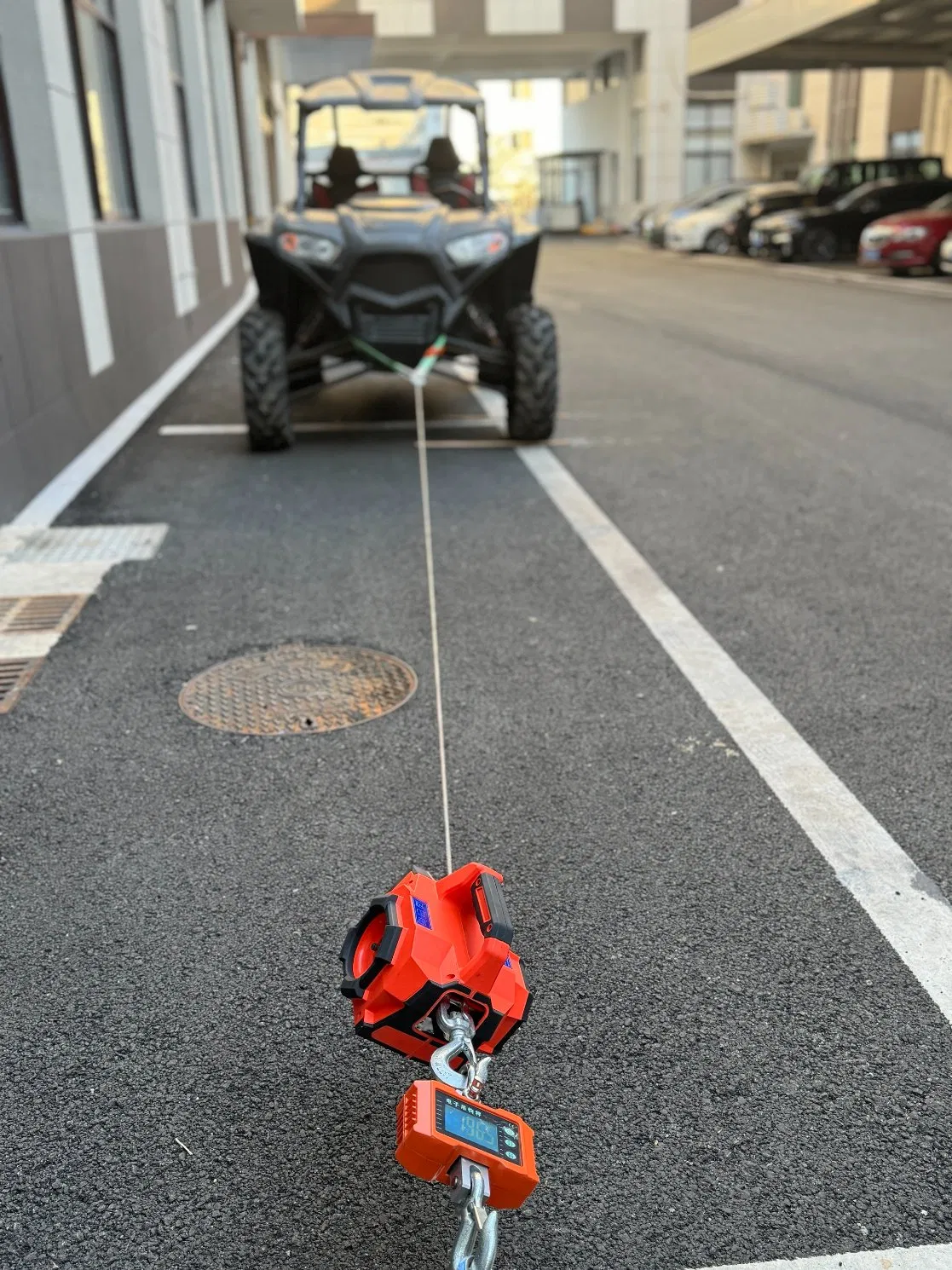 1500lb (686kg) Drill Winch for Lifting and Pull Portable Hoist