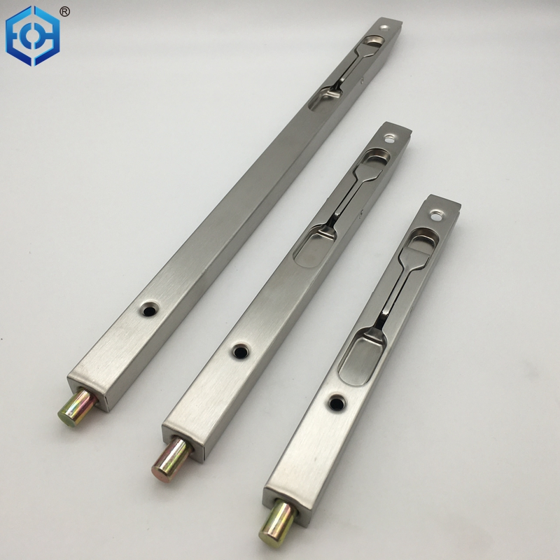 Zinc Alloy Security Pull Ring Spring Bounce Toilet Door Bolt