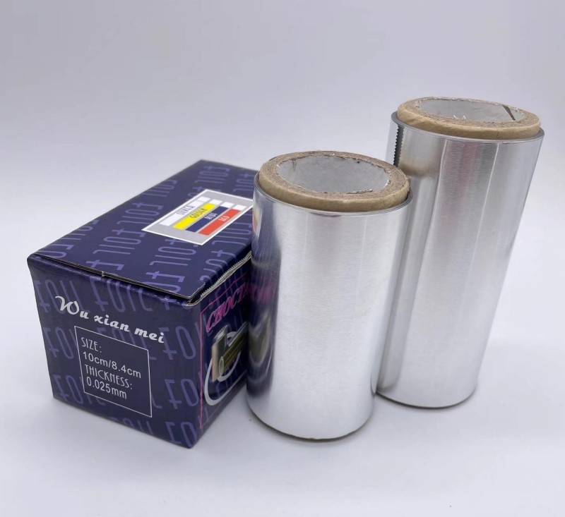 Custom Embossed Hair Salon Aluminum Foil Pop up Foil Sheets Hairdressing Hair Foil