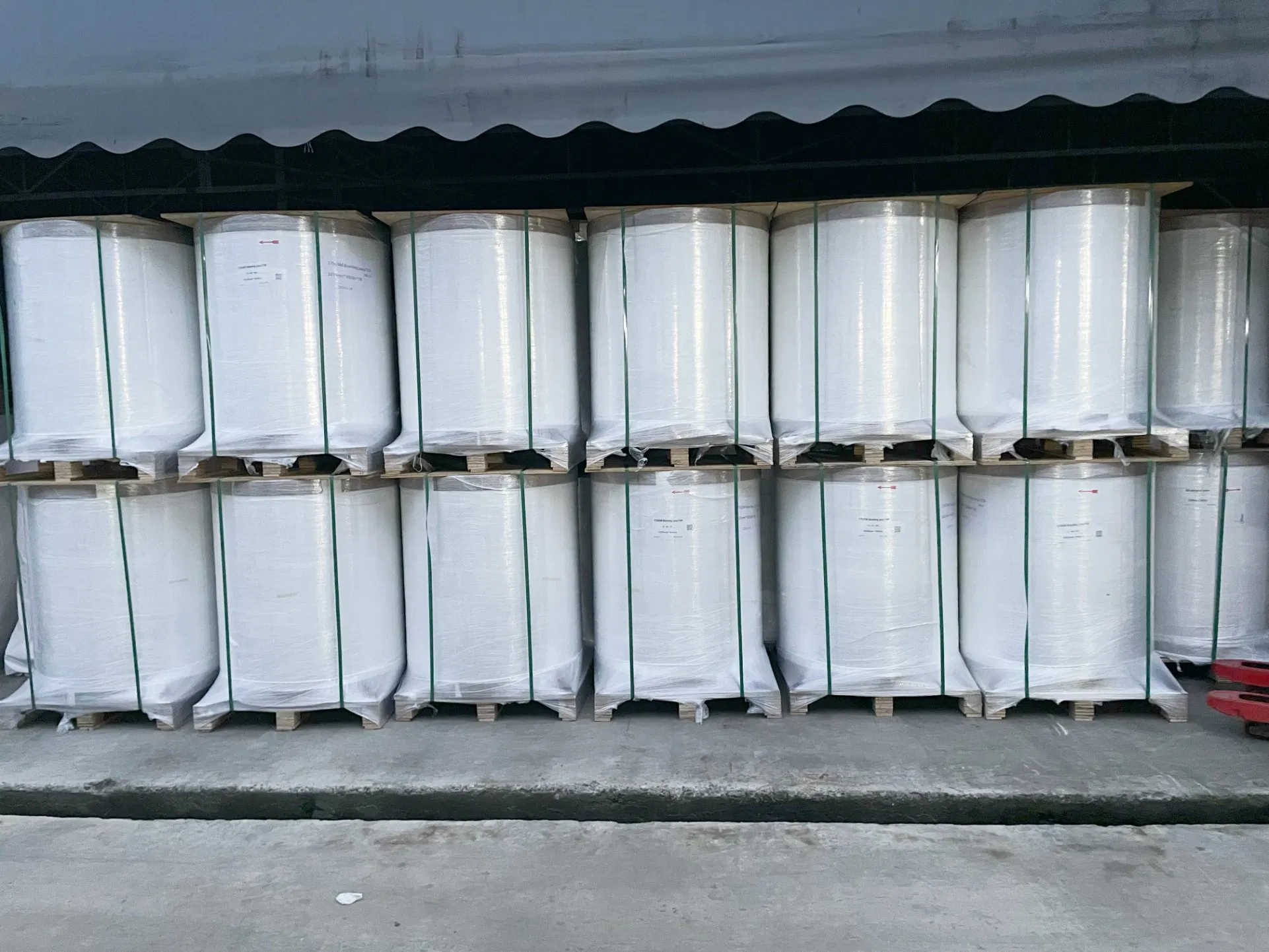 Supermarket Mesh Bag Packaging Fruit Label Waterproof Tear-Proof Material Label