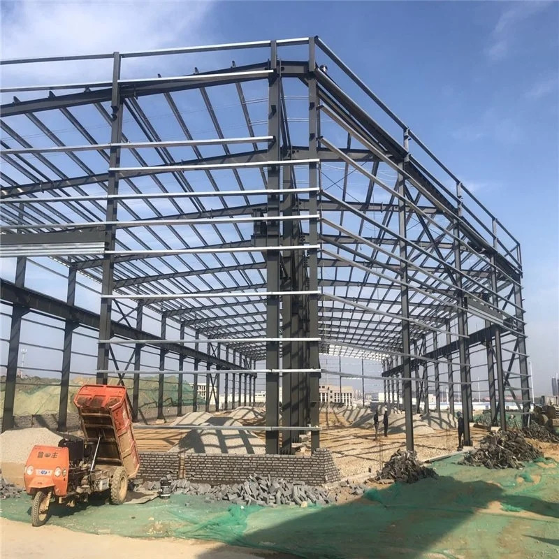 Low Cost and Fast Assembling Prefabricated Steel Structure Workshop
