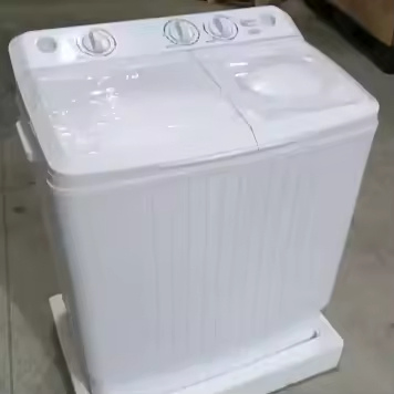 Plastic Top Cover Twin Tub Clothes Washer Top Loading 7kg Washing Machine