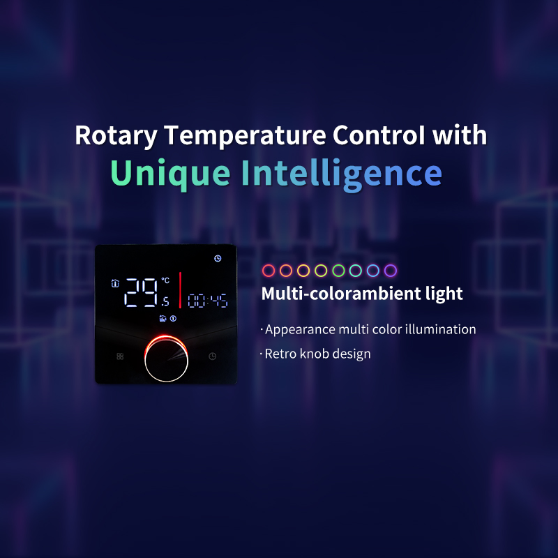 Electric Floor Heating Water Heating Programmable Smart Touch Screen Thermostat