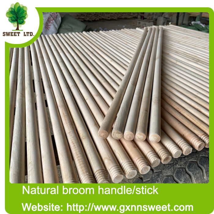 Wholesale Eucalyptus Wood Stick Broom Stick Broom Handle