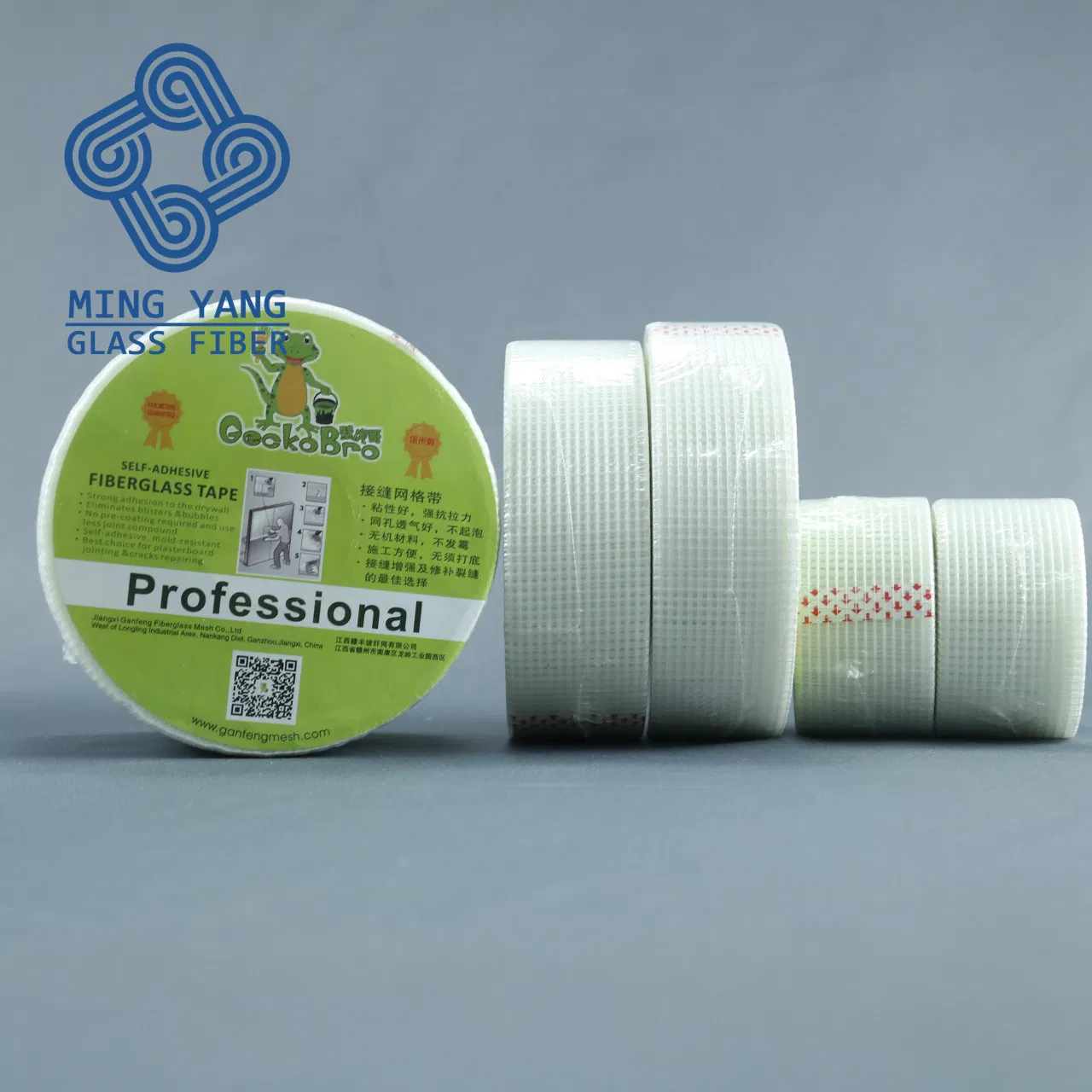 65grm Self Adhesive Fiberglass Mesh Cut Tape with High Quality