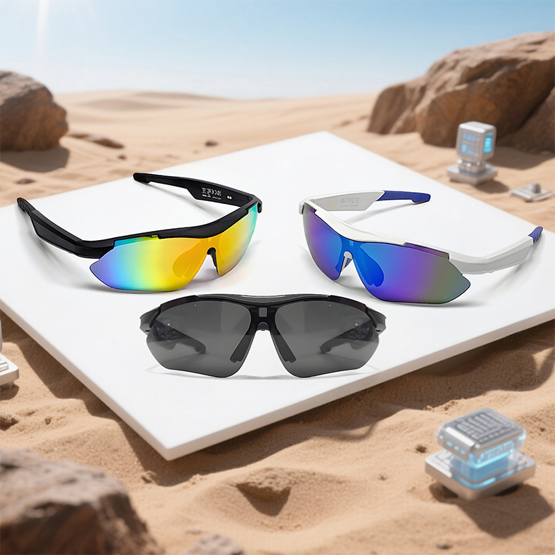 New Sports Wireless Speaker Headset Music Bt 5.4 Bluetooth Sports Sunglasses Smart Glasses