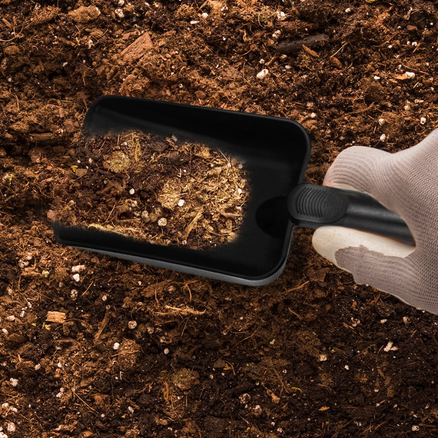 Sturdy Large Plastic Garden Shovel Lightweight Bonsai Tool with Handle
