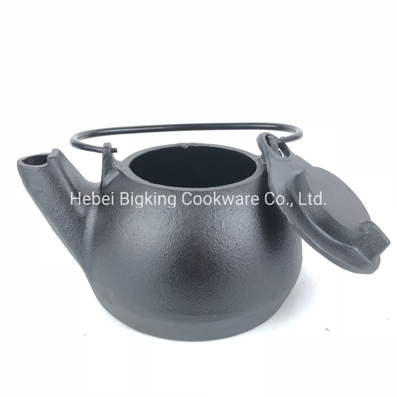 Enamenal Coating 2.1L Chinese Cast Iron Tea Pot Kettle Set