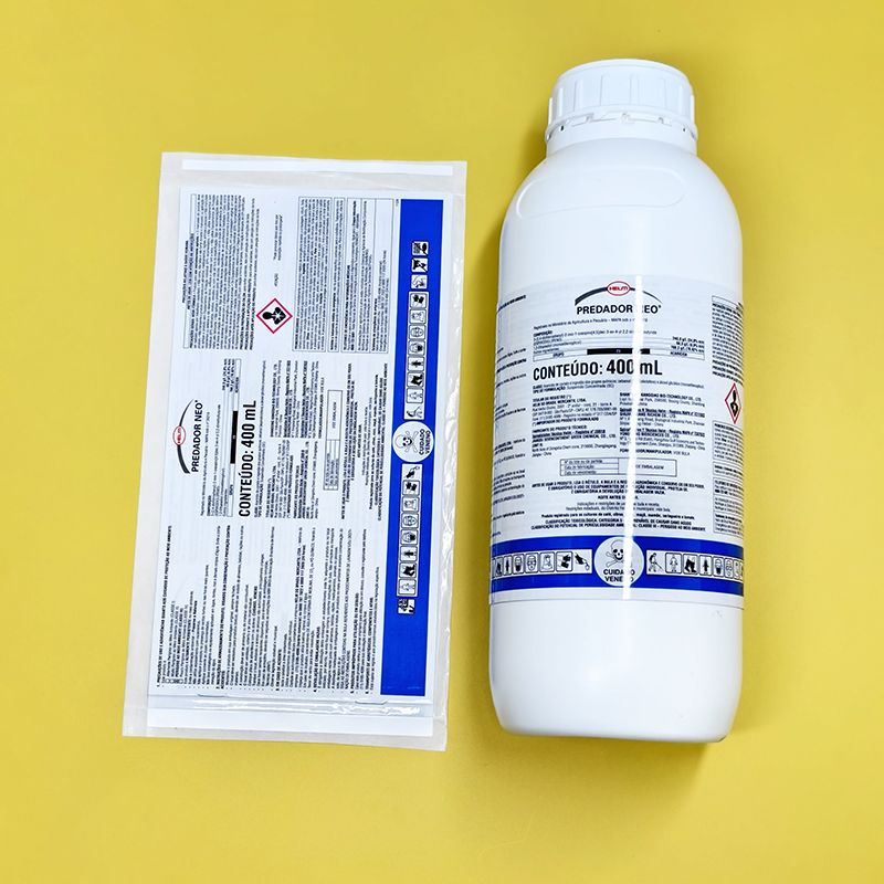 High Quality Roll Adhesive Label Sticker for Agrochemical Pesticide Industry with Multi Lyer Pages Printing