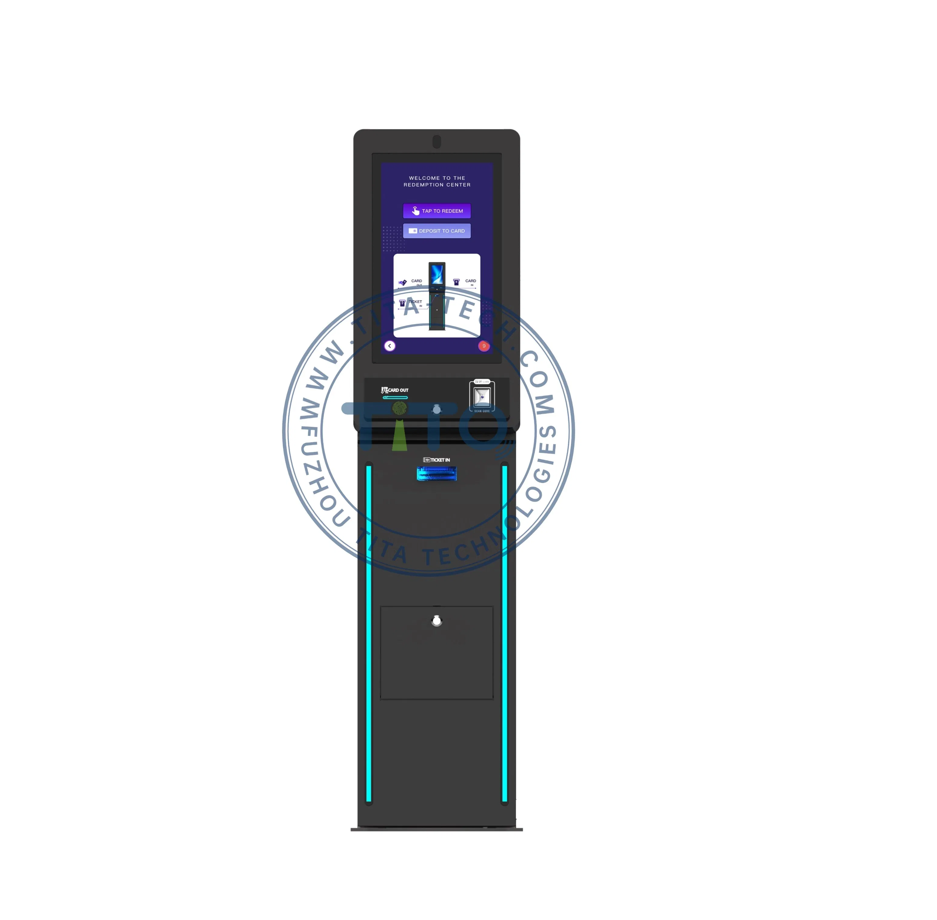 Comprehensive Gift Card Redemption Kiosk for Firelink Money Skill Machine Game Board
