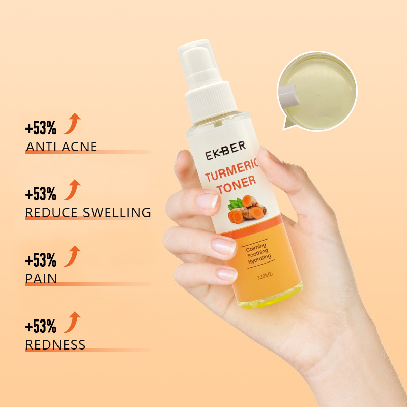 Private Label Skin Care Face Mist Spray Turmeric Toner