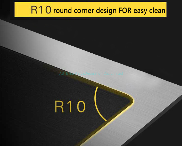 25× 45× 18cm Wash Basin Kitchenware Handmade Single Bowl Kitchen Utensil Under Mount Stainless Steel Kitchen Sink for (HFES2545)