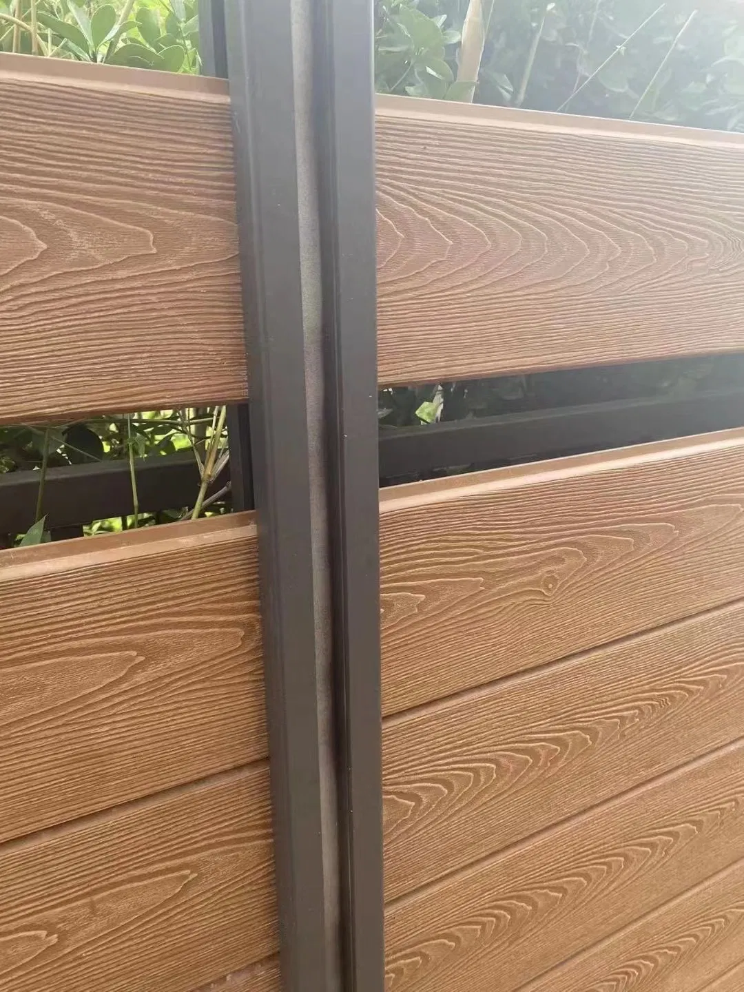Privacy Garden Fence WPC Slat Wall ISO