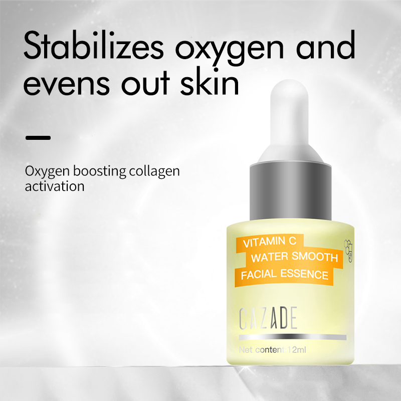 Organic Vitamin C Face Serum Antioxidant Skin Care Brightening Dark Spot Reduction Repairs Skin UV Damage Moisturizes