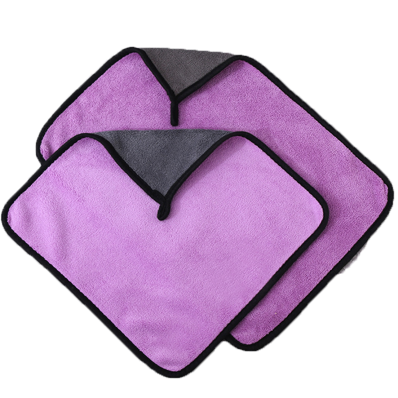 Microfiber Coral Fleece 400GSM 40X40cm Kitchen Cleaning Towel