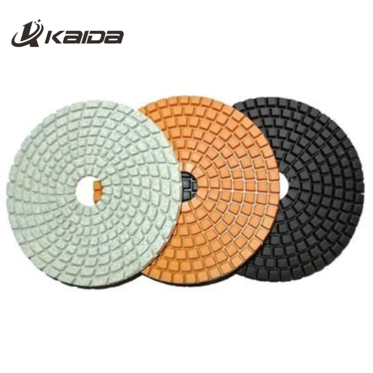4''-100mm Wet Diamond Angle Grinder Sanding Pad for Granite Marble Stone/Polishing Pads