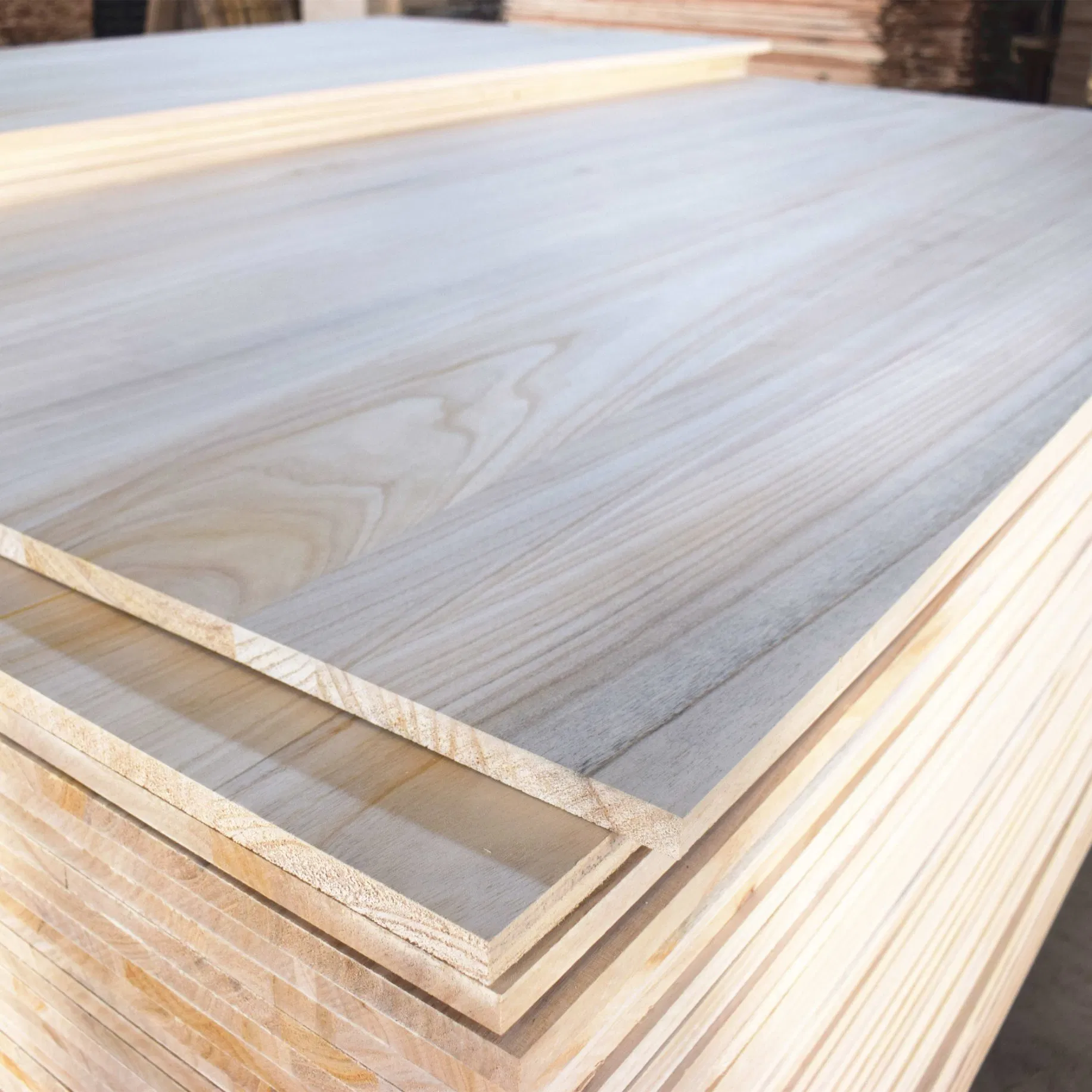 Chinese Factory Supplied Paulownia Edge Glued Boards for Wooden Products and Furniture