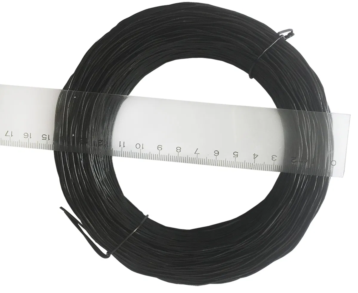 Black Twisted Tie Wire Binding Wire Small Coil Annealed Wire 1.24mm