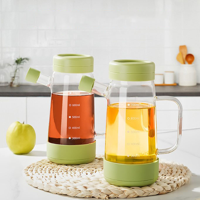 Wholesale High-Quality Household Kitchen Soy Sauce Leak-Proof Glass Oil Bottle