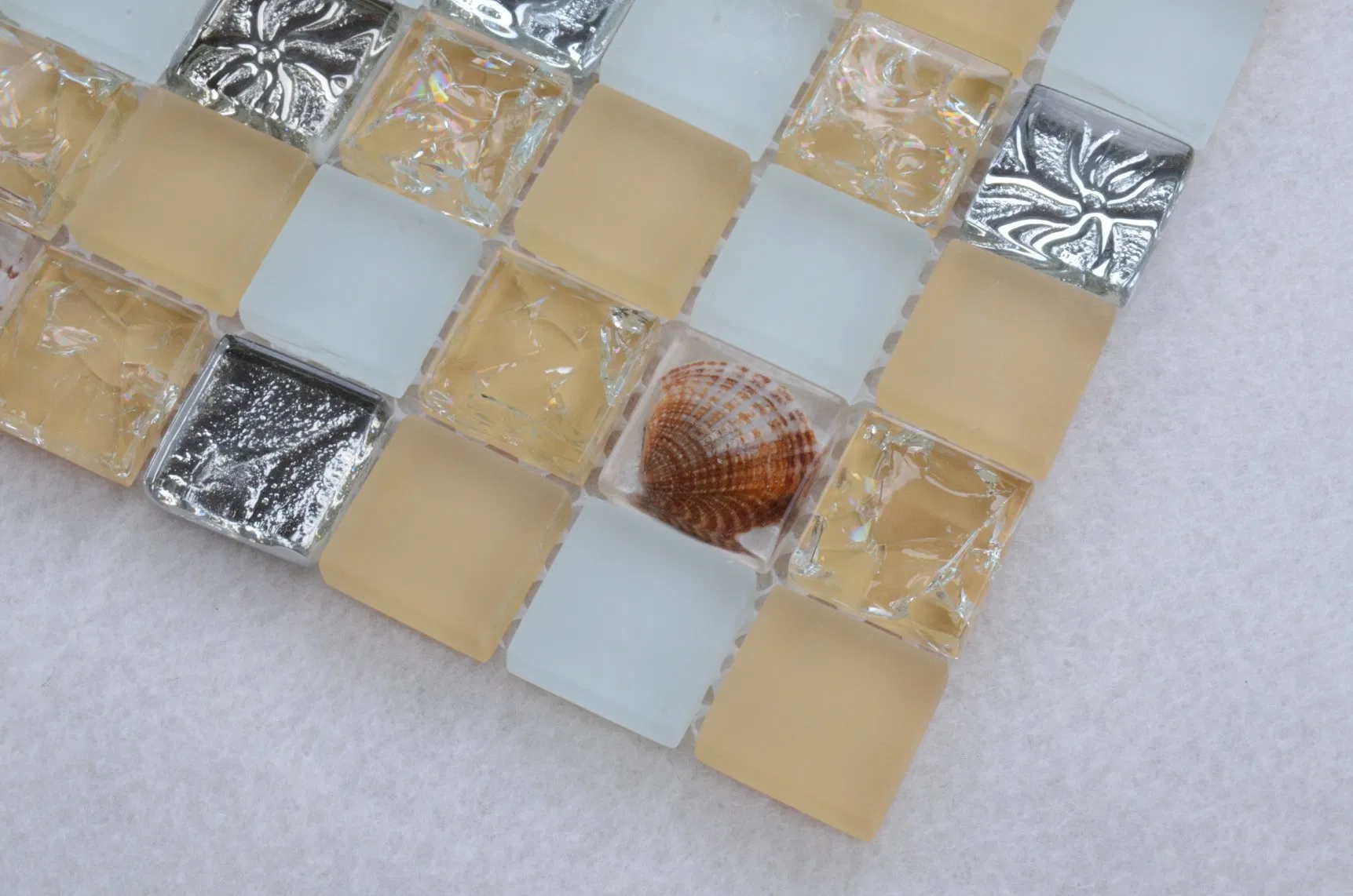 for Kitchen Backsplash Wall Bathroom Shower Seashell Tile Mosaic