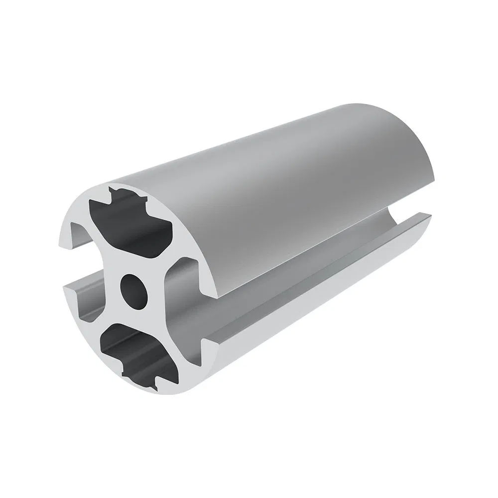 4040 Round Tube Industrial Extruded Aluminum Profile DIY Aluminum Profile Rack