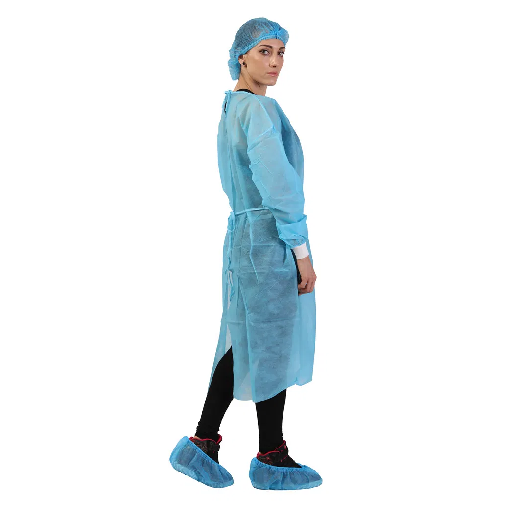 Medical PP CPE PE SMS Protective Disposable Anti-Static Anti Slip Nonskid Shoe Cover
