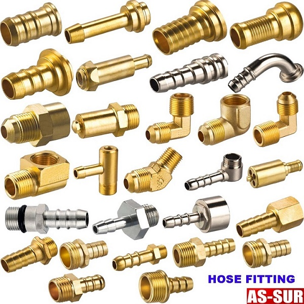 Brass Harbed Coupling Hose Fitting