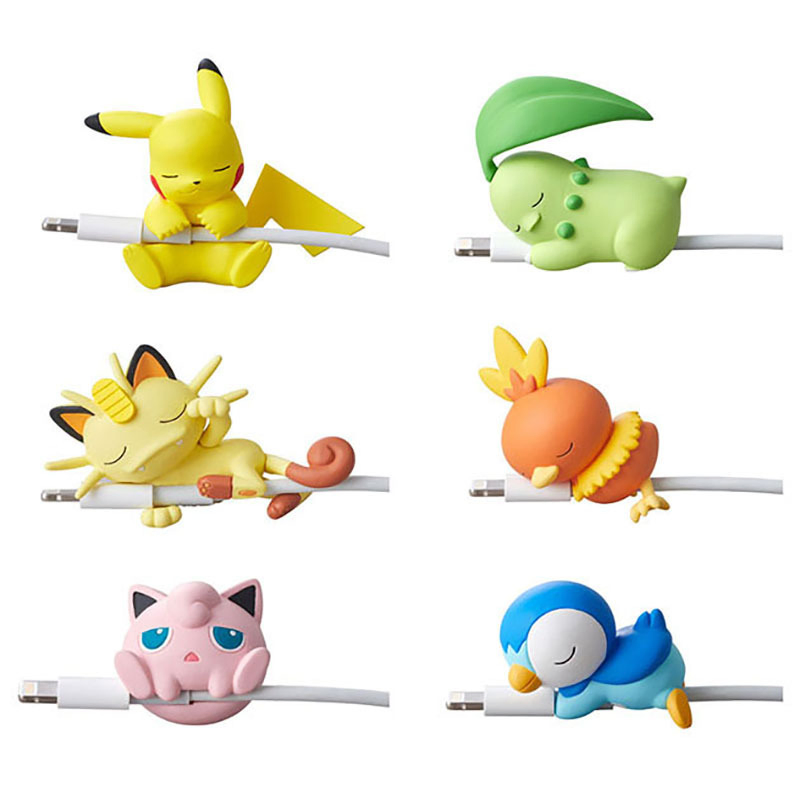 Защита для кабеля Pikachu, мягкий протектор для зарядки