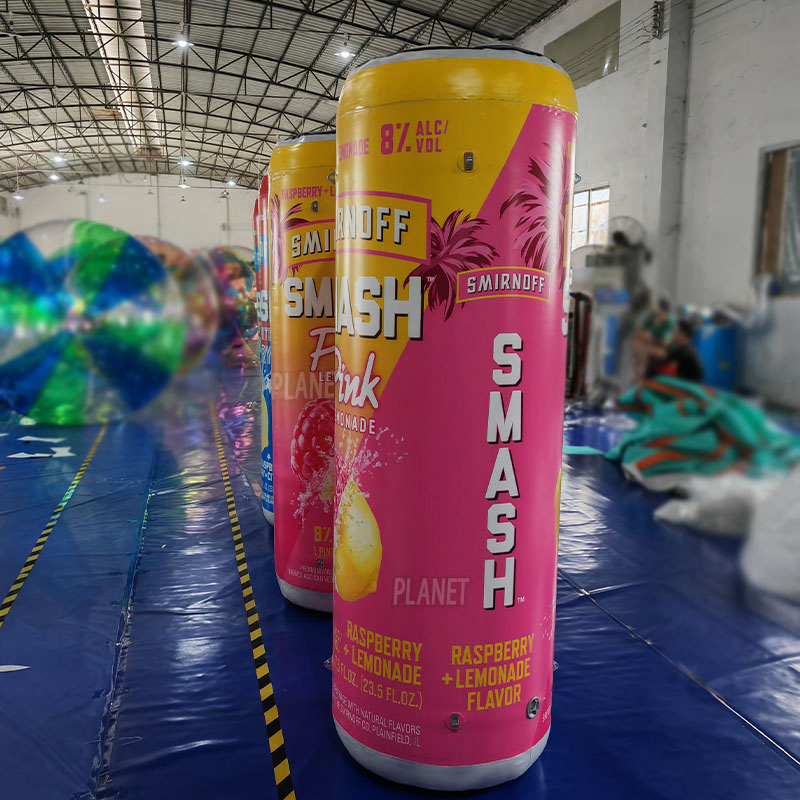Custom Logo Inflatable Beer Can for Outdoor Advertising