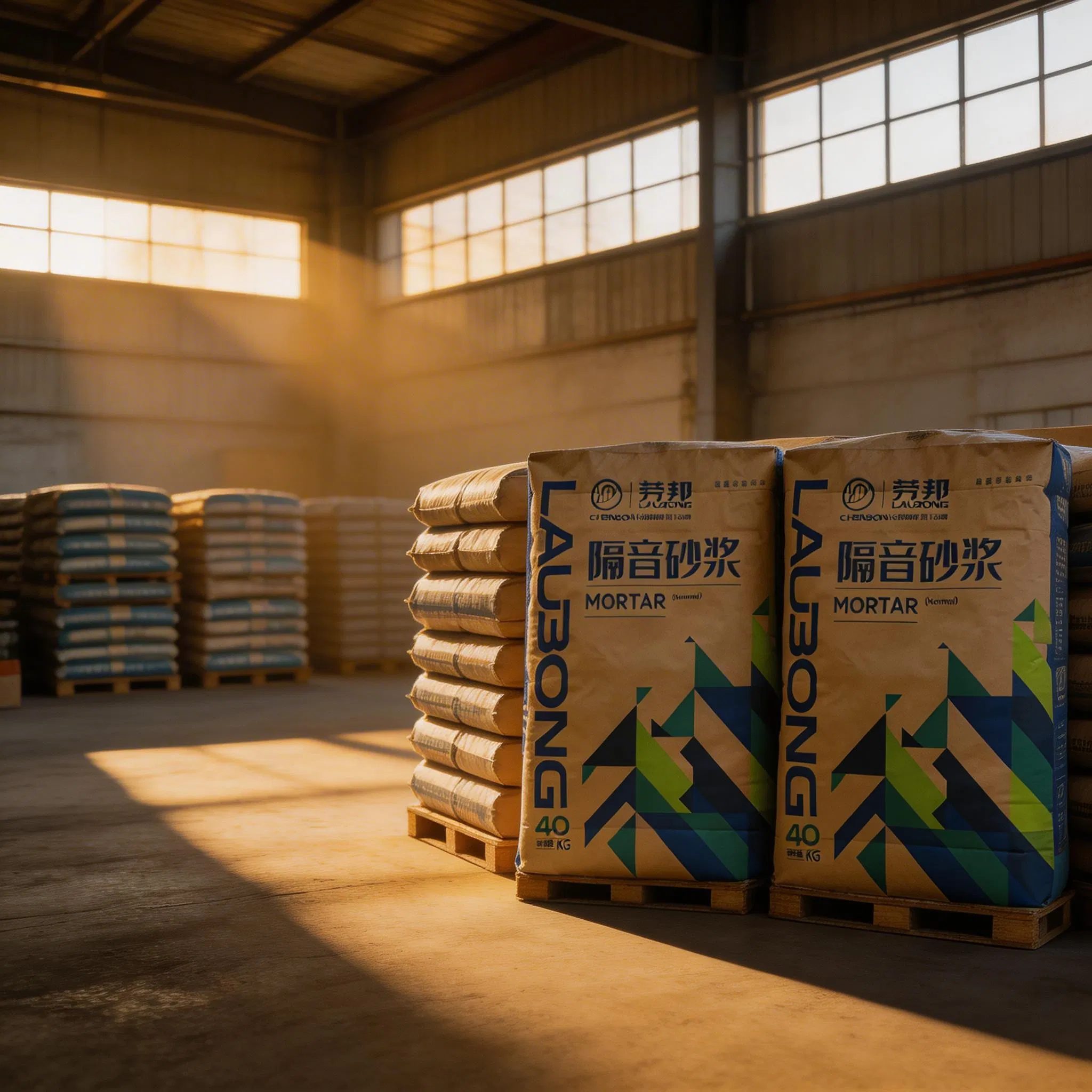 Soundproof Cement-Based Mortar for Floor Impact Noise Construction Material