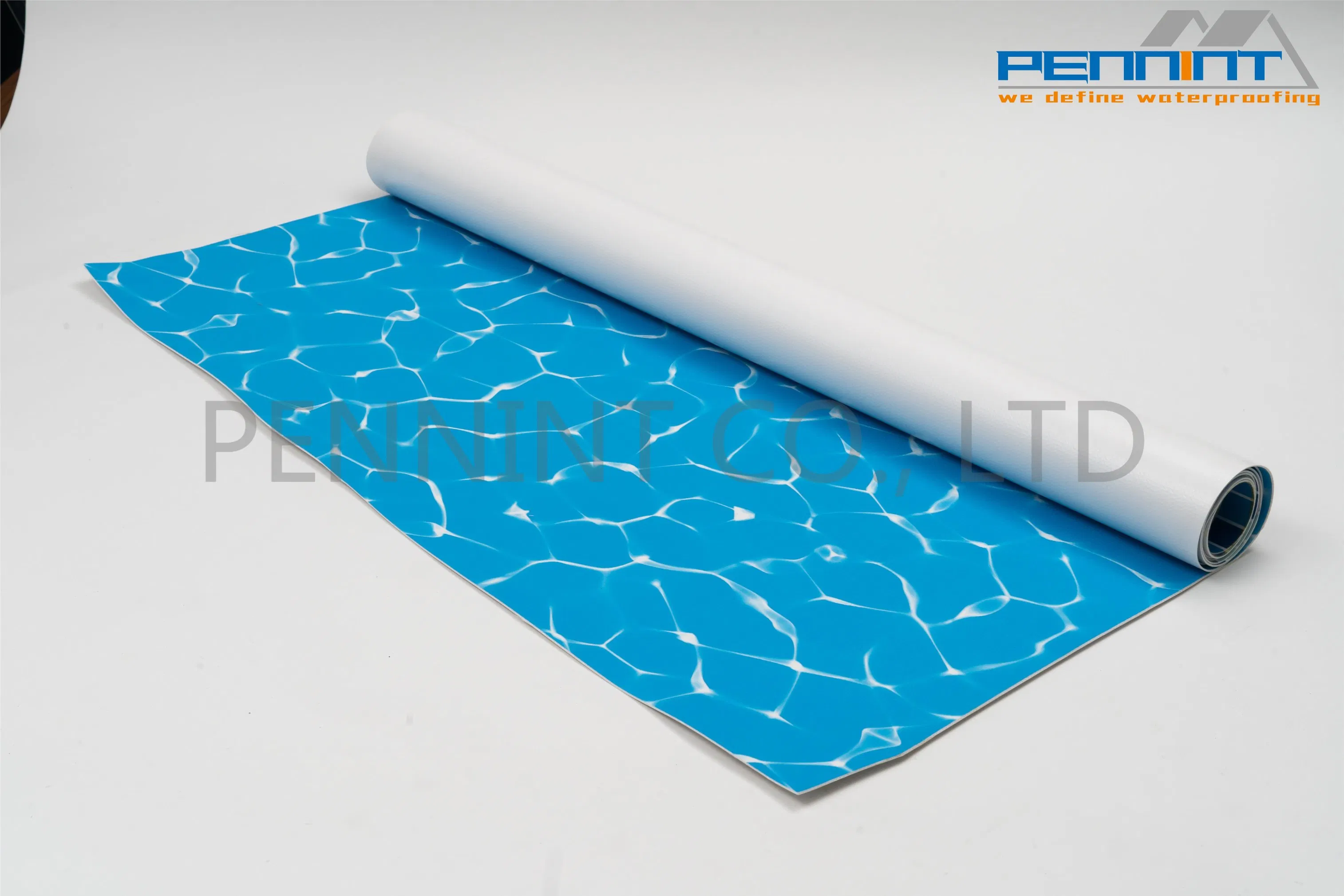 Customized Mosaic PVC Tarpaulin Vinyl Swimming Pool Liner with Polyester
