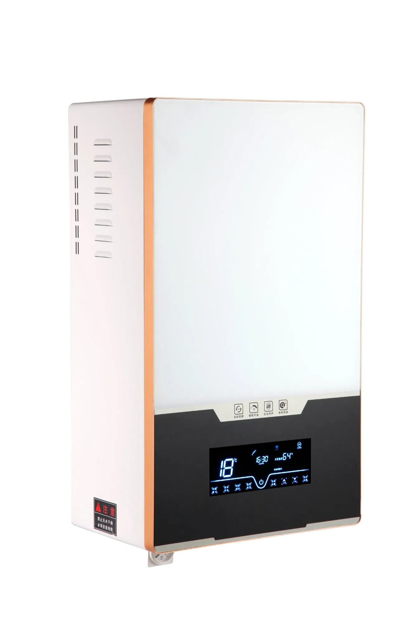 Energy Saving Mode Electric Wall-Hung Heating Boiler System Electric Fireplace for Central
