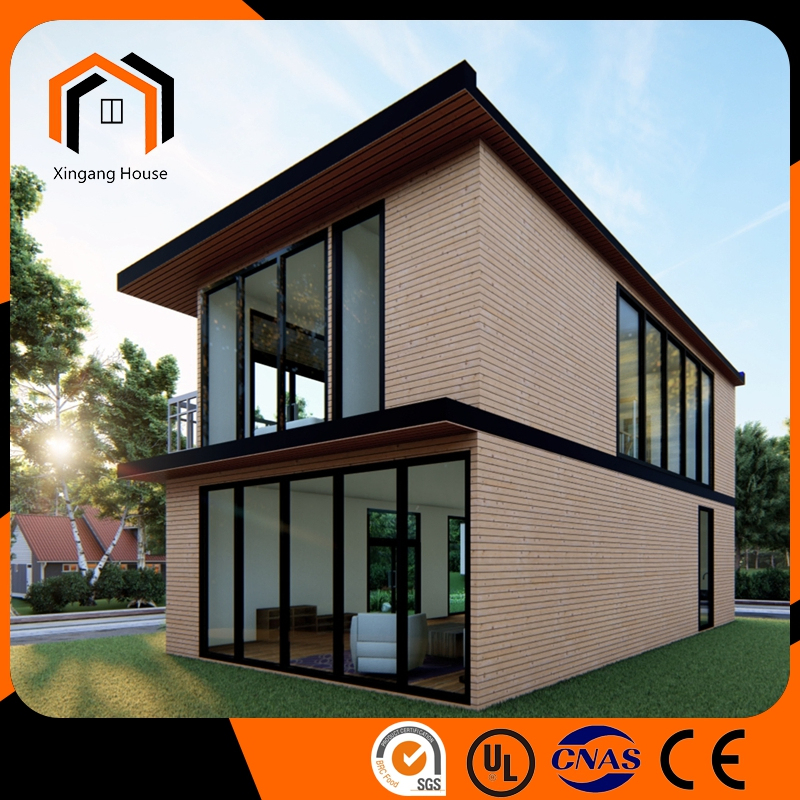 Hot Selling Two Story House Plans Prefab Houses Wooden House Design