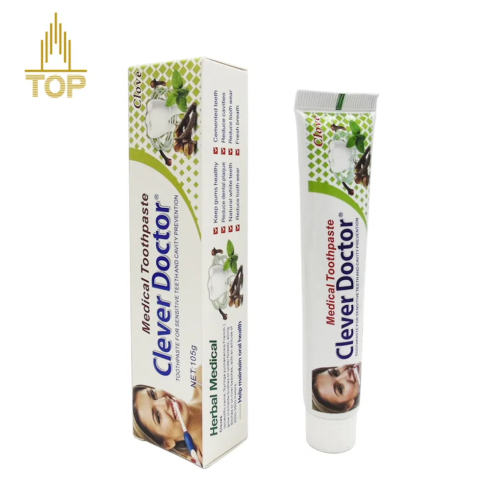 Promotional Factory Made Oral Care Anti Caries Teeth Whitening Herbal Medical Toothpaste
