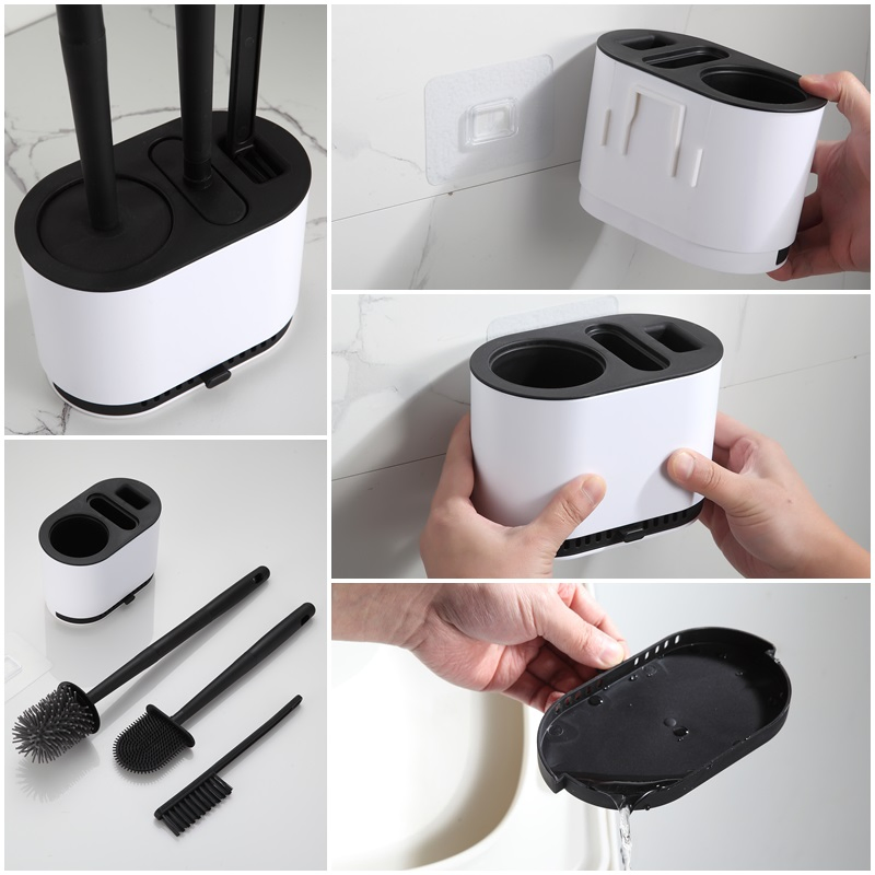 Набор ёршиков для унитаза с держателем, TPR, длинная ручка