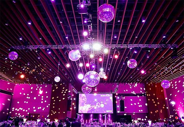 Big Shiny Inflatable Balloon Gold Mirror Balls for Christmas Decoration