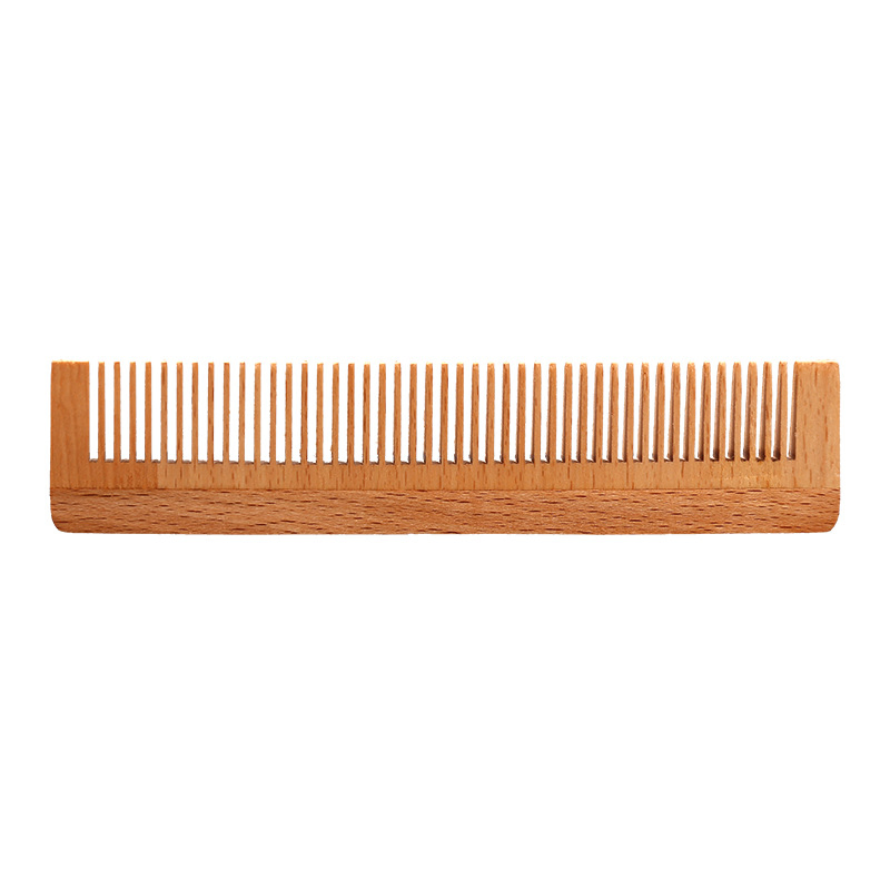 Bamboo Wooden Comb in Kraft Box with Hotel Amenities for Guest Room