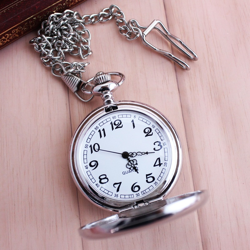 Factory Sale Fashion Green Antique Glossy Vintage Antique Pocket Watch